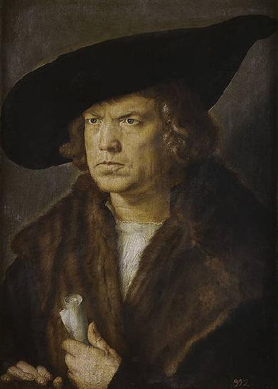Albrecht Durer Portrait of an Unidentified Man oil painting image